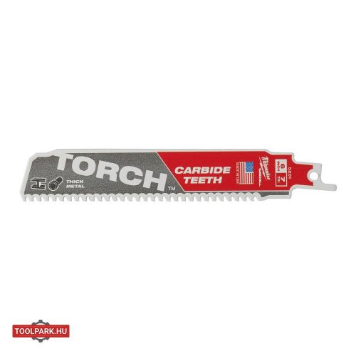 SZABLYAFŰRÉSZLAP TORCH CARBIDE 150 MM - 5 DB 48005501