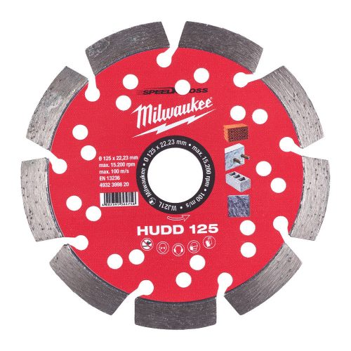 GYÉMÁNT VÁGÓTÁRCSA HUDD 125 MM 4932399820