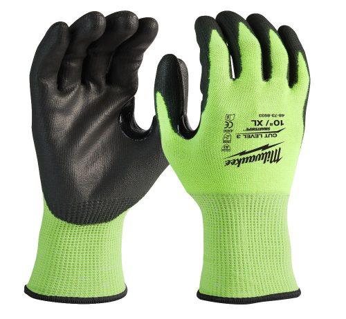 HI-VIS VÁGÁSBIZTOS KESZTYŰ 3/C - XL/10 4932478133